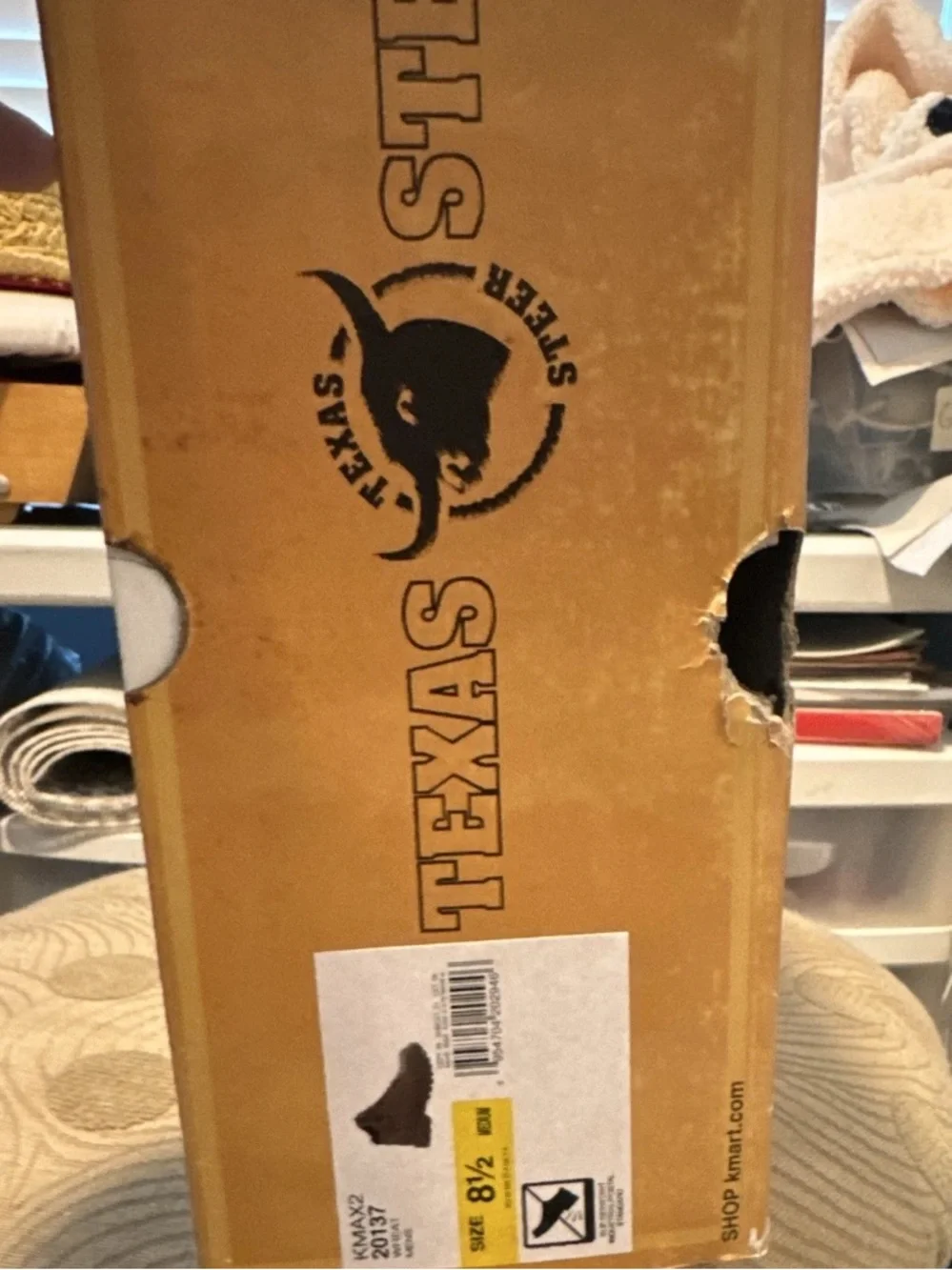 Texas Steer Men's Brown Boots - Size 8.5